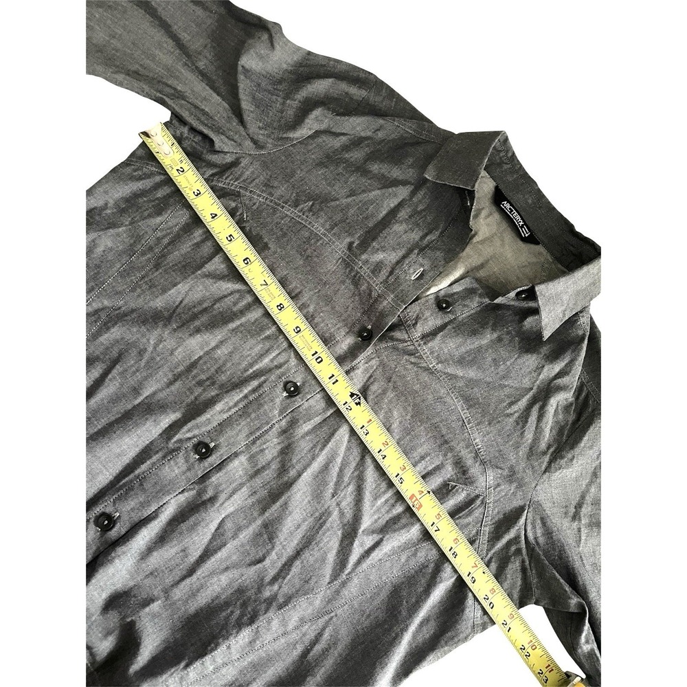 Arc'teryx Women's Gray Blanchard Tunic Shirt Dress 3/4 Sleeve‎ Sz L Normcore - Picture 13 of 16